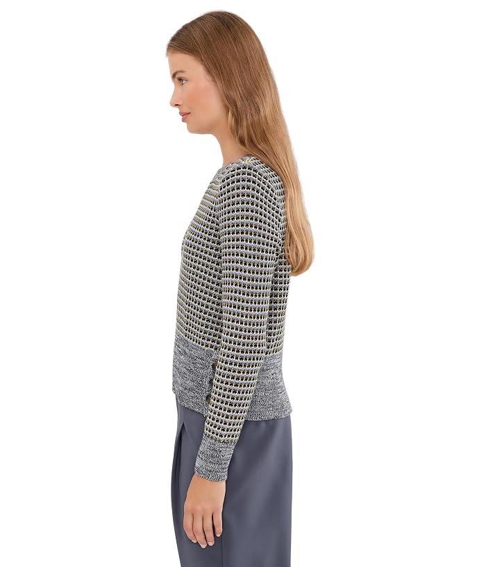 NIC+ZOE Petite Marled Tuck Sweater - Image 3