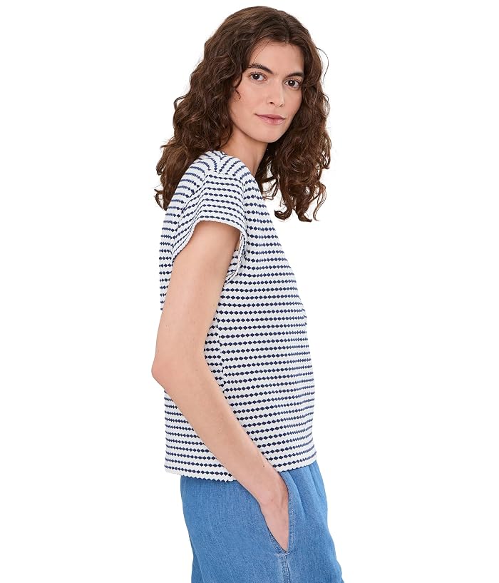NIC+ZOE Diamond Stripe Top - Image 3