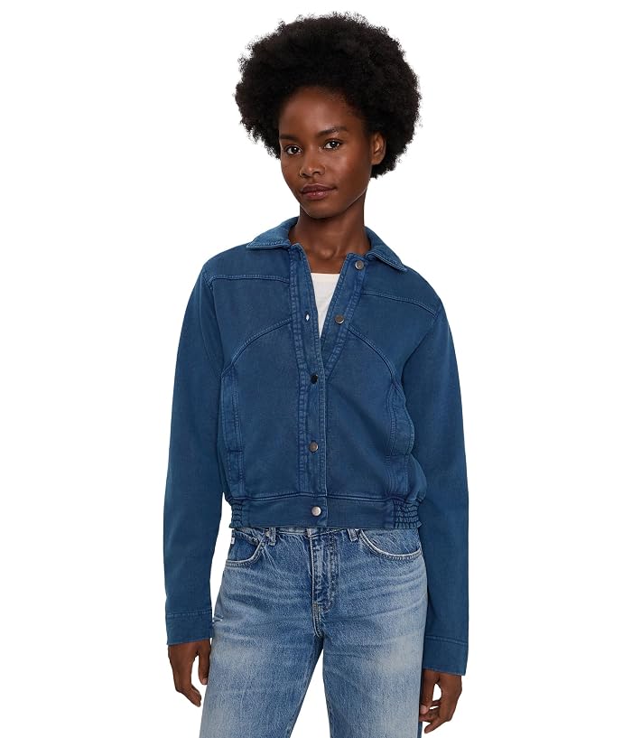 NIC+ZOE Terry Lightweight Bomber Jacket