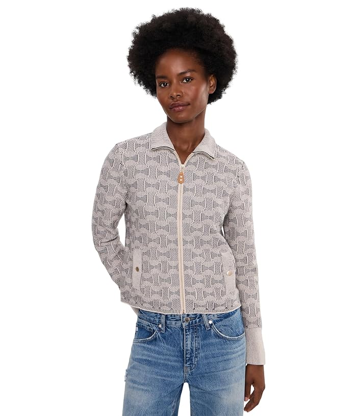 NIC+ZOE Dapper Swirl Knit Jacket