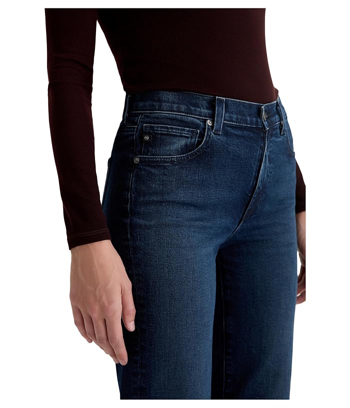 AG Jeans Brinley Mid Rise Straight In Midnight Sun - Image 4