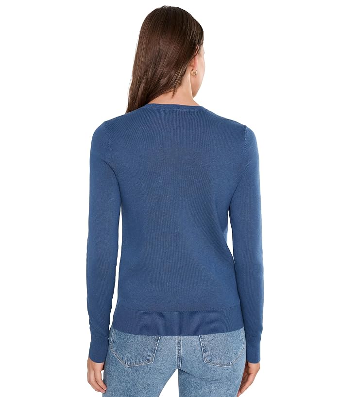 Lauren Ralph Lauren Embroidered-Logo Cotton-Modal Sweater - Image 4