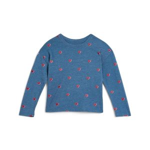Chaser Kids Tiny Hearts Long Sleeve T-Shirt (Little Kid/Big Kid)