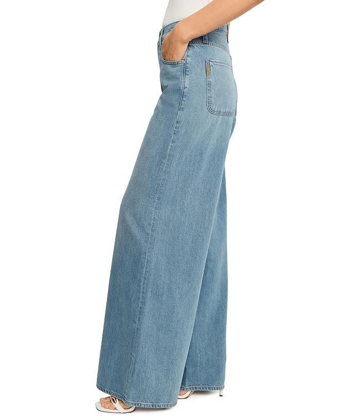 Paige Cameron Wide Leg with Offset Coin Pocket in Fields - Image 3