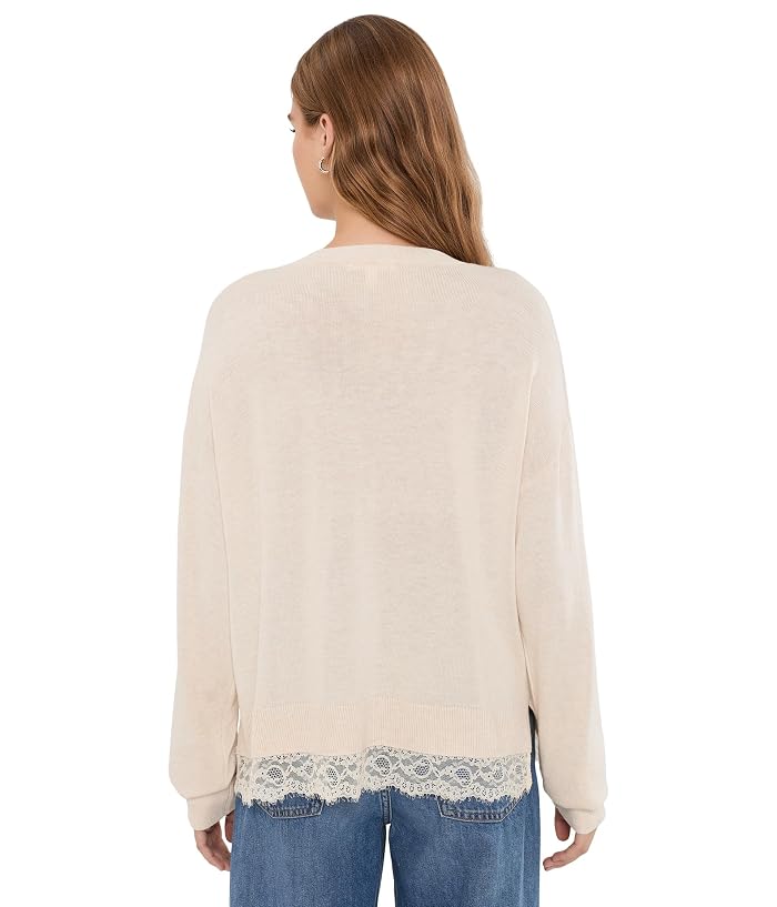 Splendid Georgie Lace Trim Pullover - Image 4