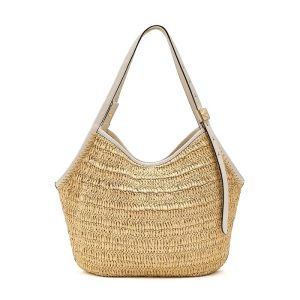 Kate Spade New York Deco Straw Tulip Tote