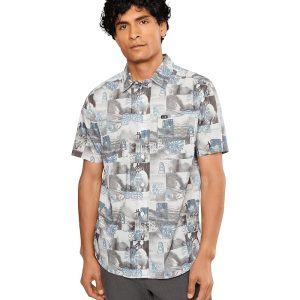 RVCA Kauai Block Print Collage