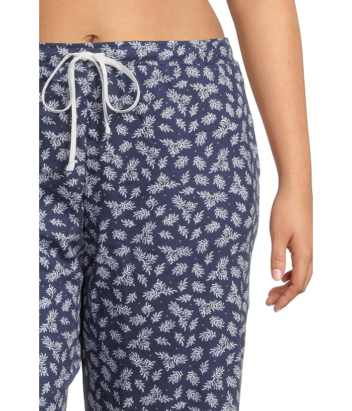 Karen Neuburger Plus Jolly & Bright Long Sleeve Notch Top & Long Pants Set - Image 4