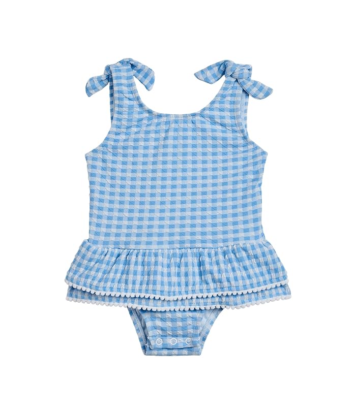 Snapper Rock Kids Seaside Gingham Skirt Swimsuit (Infant/Toddler/Little Kid)