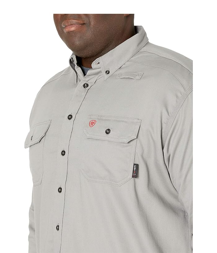 Ariat Work Big & Tall FR Solid Long Sleeve Work Shirt - Image 3