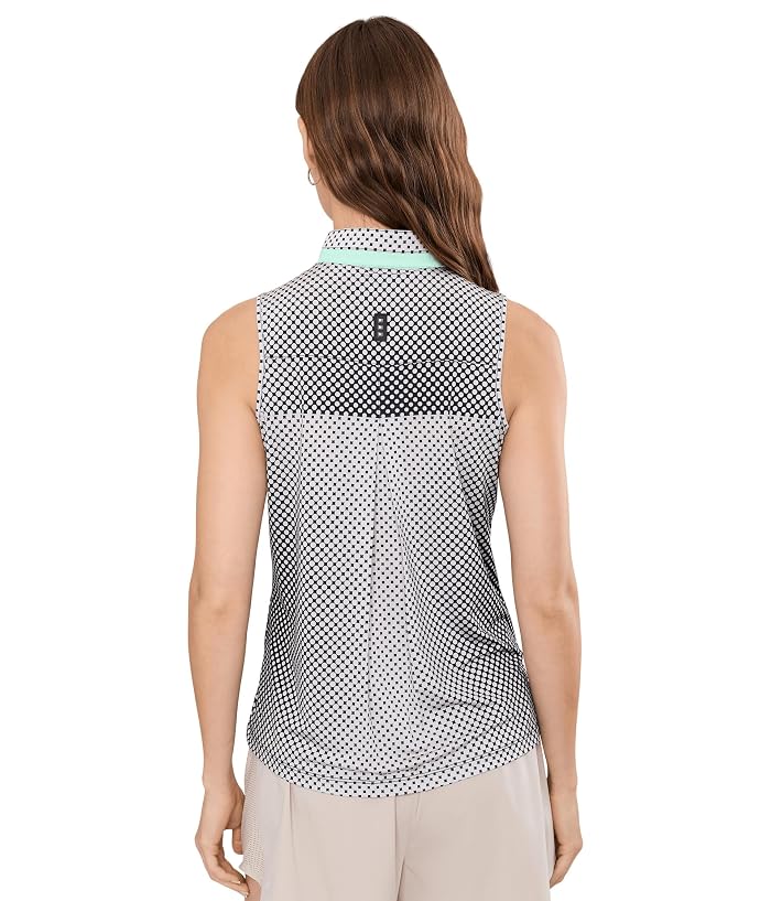 Jamie Sadock Optic Dot Print Sleeveless Top - Image 4