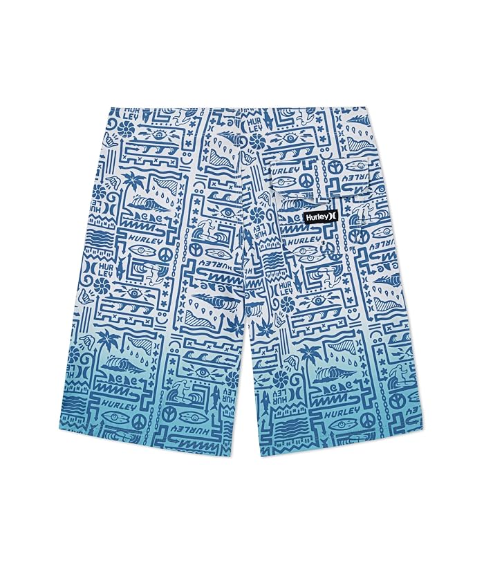 Hurley Kids Squiggle Board Shorts (Little Kid) - Image 2