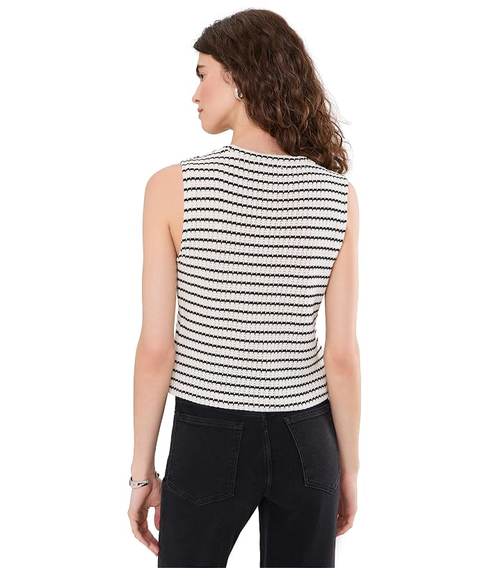 Madewell Tuck Stitch Shell with Buttons - Image 4