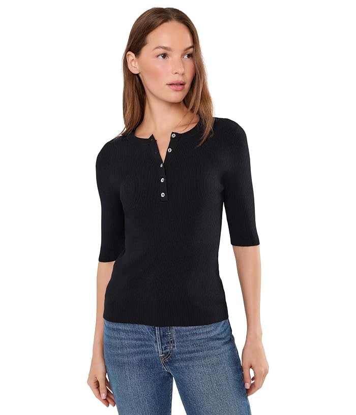 Sanctuary Ribbed Henley Tee