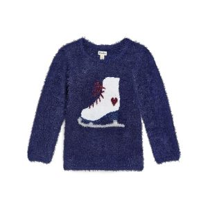 Hatley Kids Figure Skate Everywhere Sweater (Toddler/Little Kid/Big Kid)