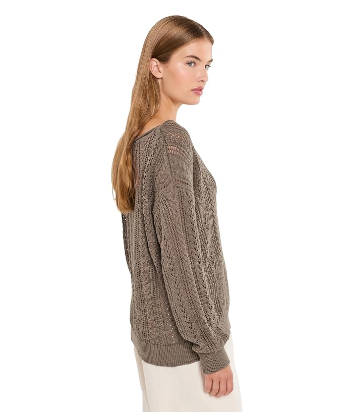 Sanctuary Cable Pointelle Popover - Image 3