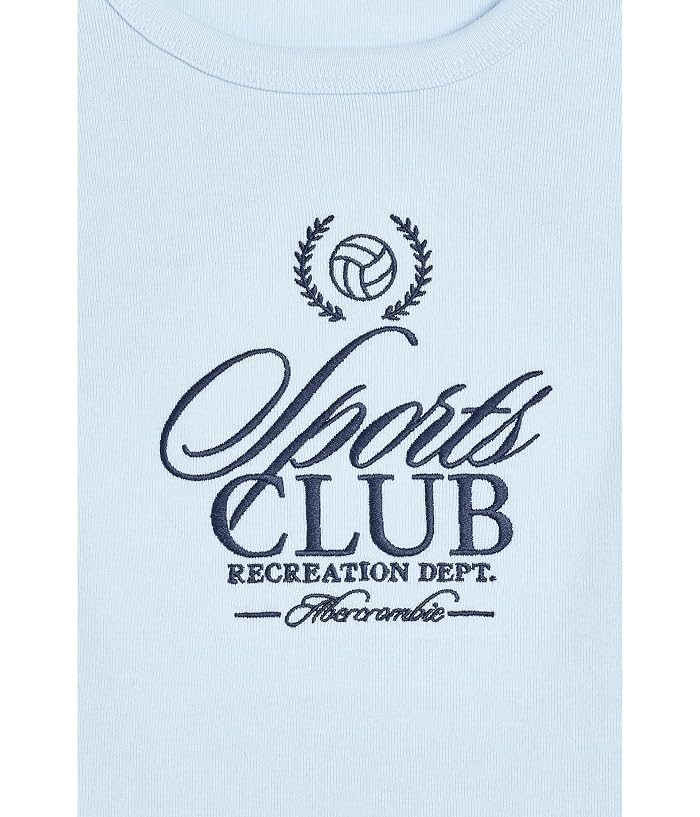 abercrombie kids Sports Club Baby Tee (Big Kids) - Image 3