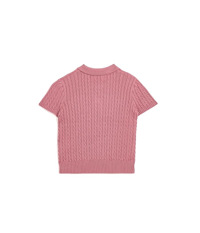 Polo Ralph Lauren Kids Mini-Cable Cotton Polo Sweater (Toddler/Little Kid) - Image 2