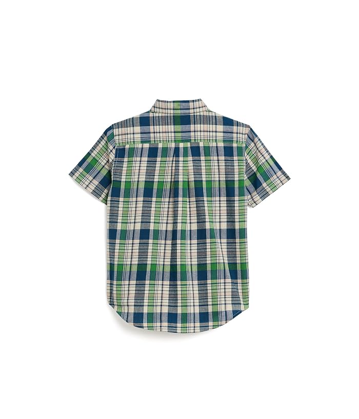 Polo Ralph Lauren Kids Plaid Cotton Shirt (Toddler/Little Kid) - Image 2
