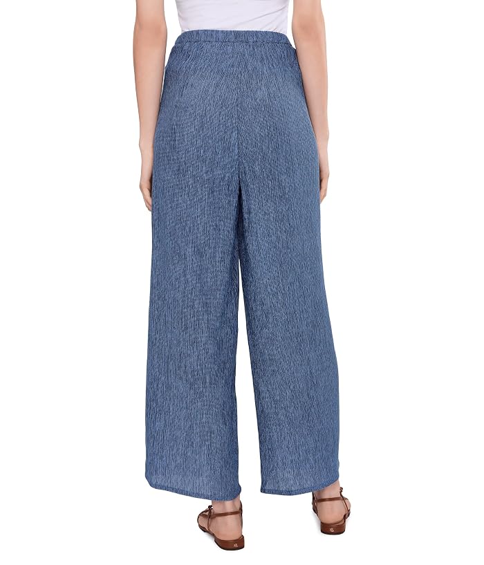 Eileen Fisher Woven Plisse Wide Ankle Pants - Image 4