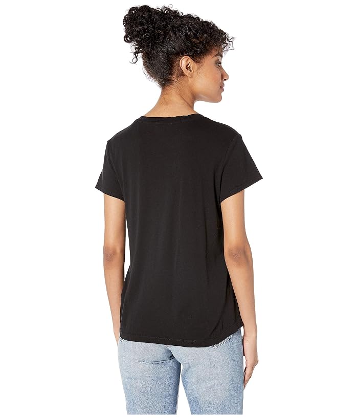 Splendid Abbie Short Sleeve Modal Jersey Crew Tee - Image 3