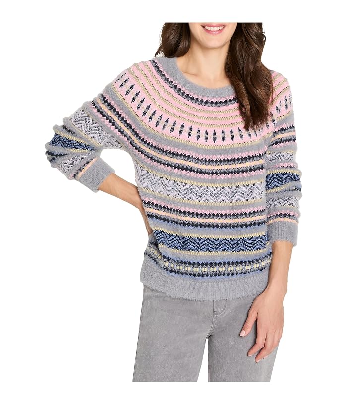 NIC+ZOE Petite Cozy Fairisle Sweater