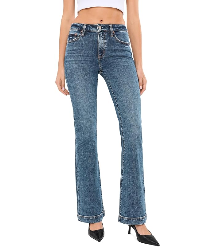 DAZE Heartbreaker Mid-Rise Flare in Dusk