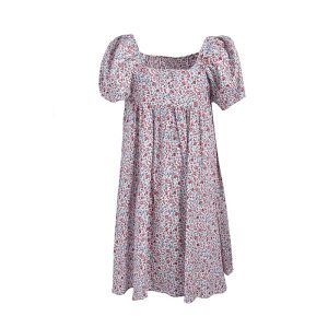 Janie and Jack Floral Smocked Dress (Toddler/Little Kid/Big Kid)