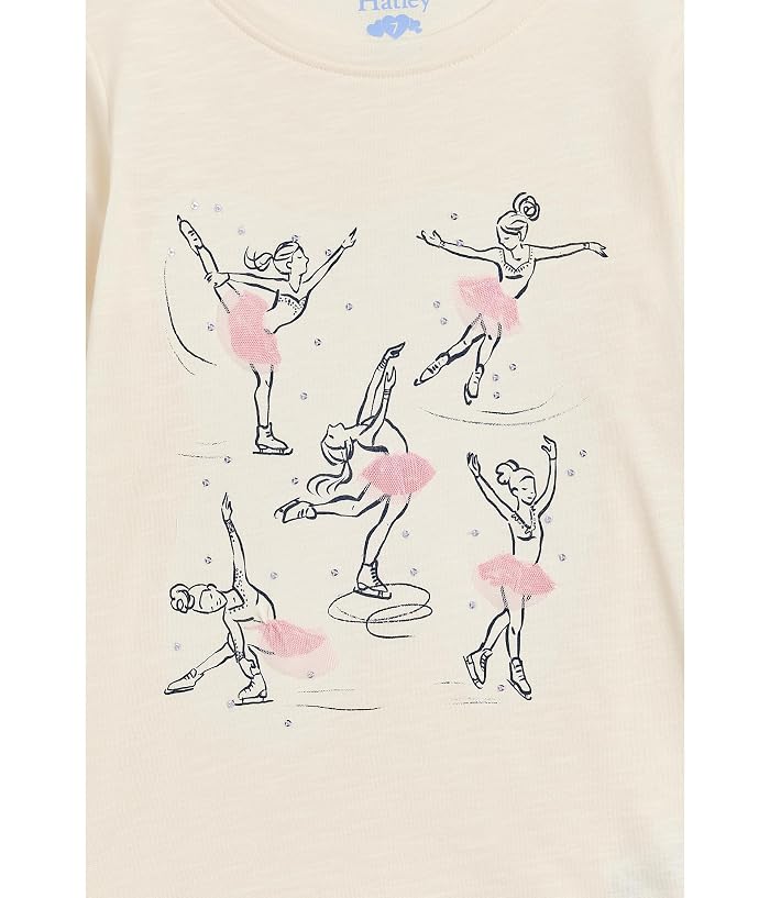 Hatley Kids Figure Skating Long Sleeve Graphic Tee (Toddler/Little Kid/Big Kid) - Image 3