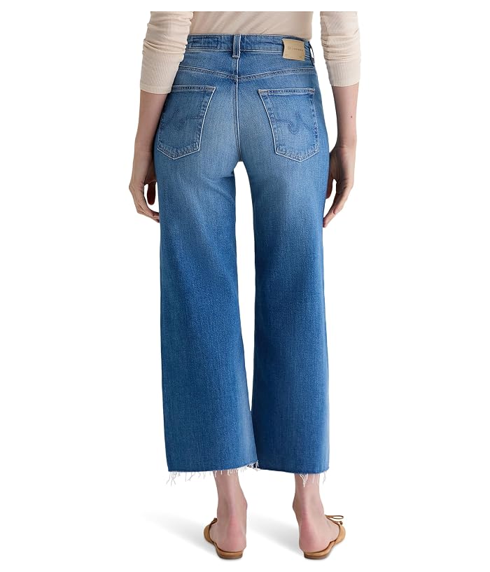 AG Jeans Saige Mid Rise Wide Leg Crop In 13 Years Allure - Image 3