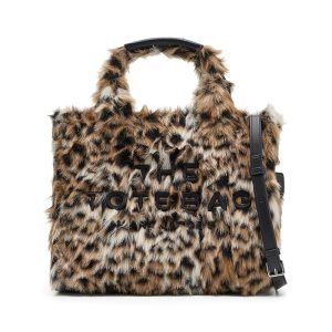 Marc Jacobs Medium Tote Bag In Leopard Fur