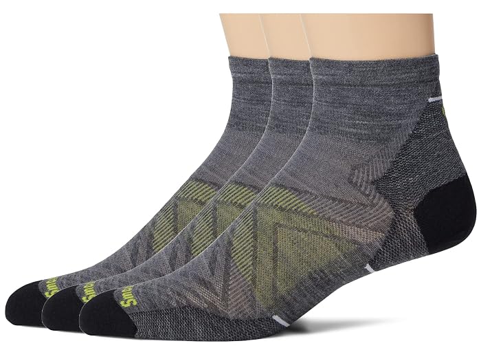 Smartwool Run Zero Cushion Ankle Socks 3-Pack - Image 3