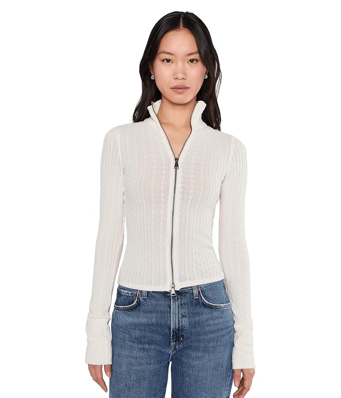 Free People We The Free Brunch Girl Zip-Up