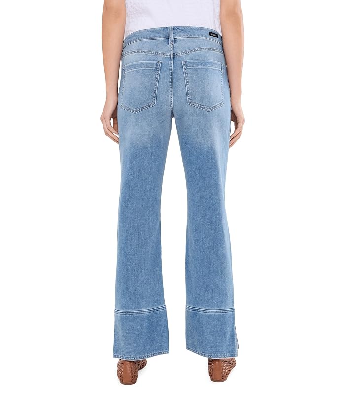 Liverpool Los Angeles 30" Mid-Rise Kennedy Straight Jeans with Cuff and Slit - Image 4