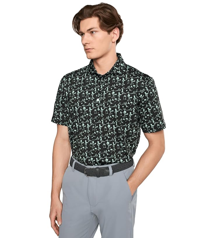 Black Clover Night Lights Polo
