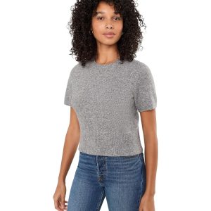 525 america Andie Short Sleeve Sweater Tee