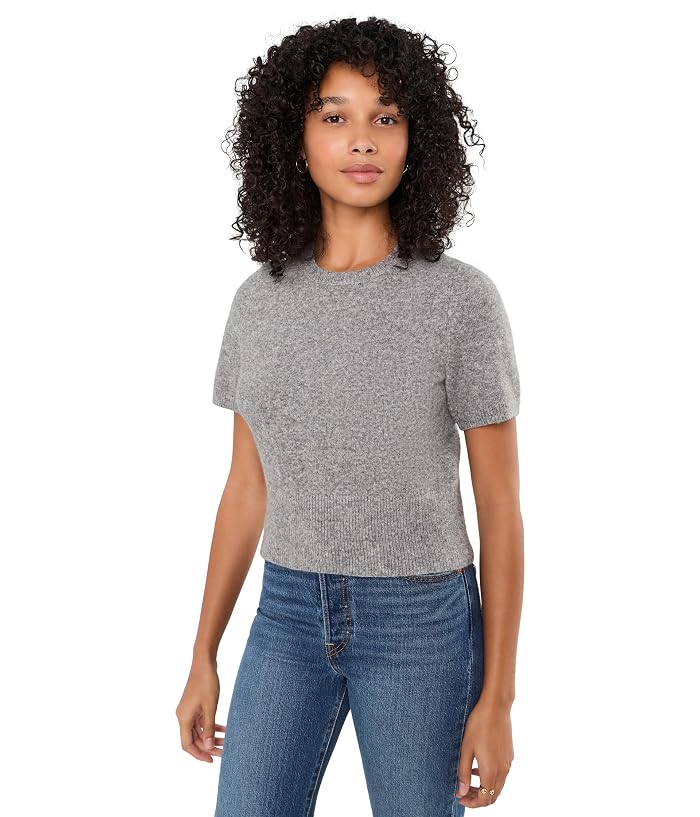 525 america Andie Short Sleeve Sweater Tee