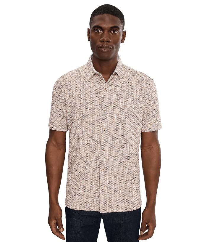 Johnston & Murphy Linden Short-sleeve Knit Shirt