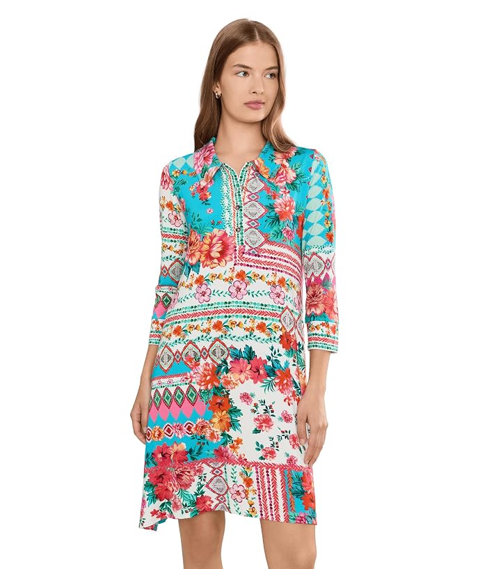 Johnny Was The Janie Favorite Polo Tunic Dress - Renata