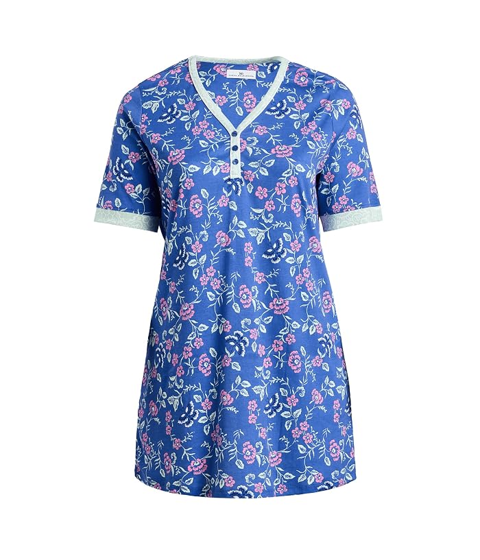 Karen Neuburger Plus Size Elbow Sleeve Sleepshirt - Image 4