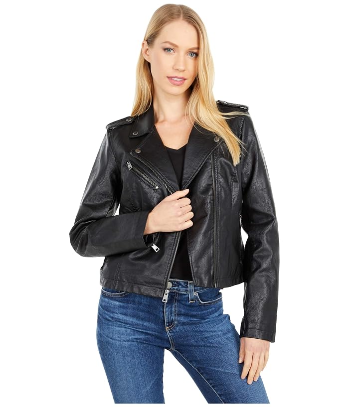 Levi's® Classic Asymmetrical Faux Leather Motorcycle Jacket