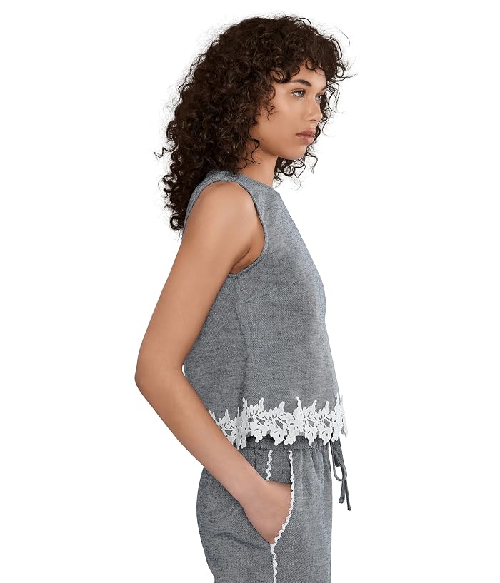 CeCe Boxy Sleeveless Applique Top - Image 3