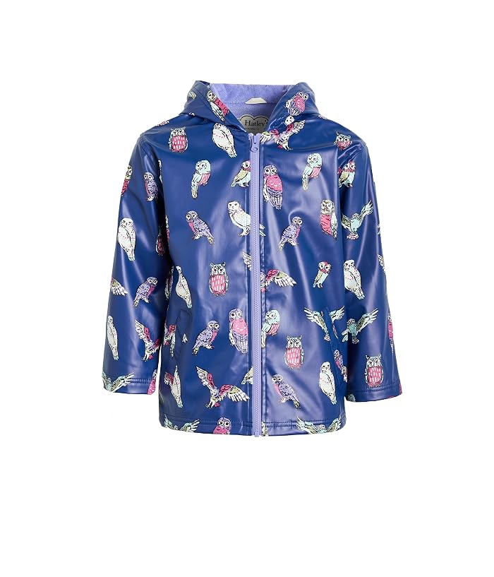 Hatley Kids Colourful Owls Rain Coat (Toddler/Little Kid/Big Kid)