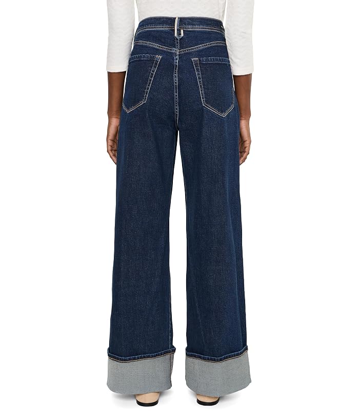 Liverpool Los Angeles Morgan High-Rise Selvedge Cuffed Wide Leg Jeans - Image 4