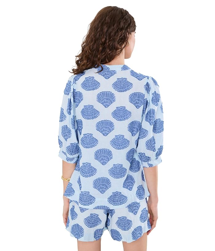 Lilly Pulitzer Mialeigh Elbow Sleeve Top - Image 4