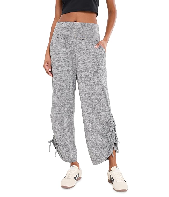 Spiritual Gangster HeatherLight Reasha Adjustable Cropped Pants