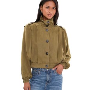 Blank NYC Secret Sauce Pleated Jacket