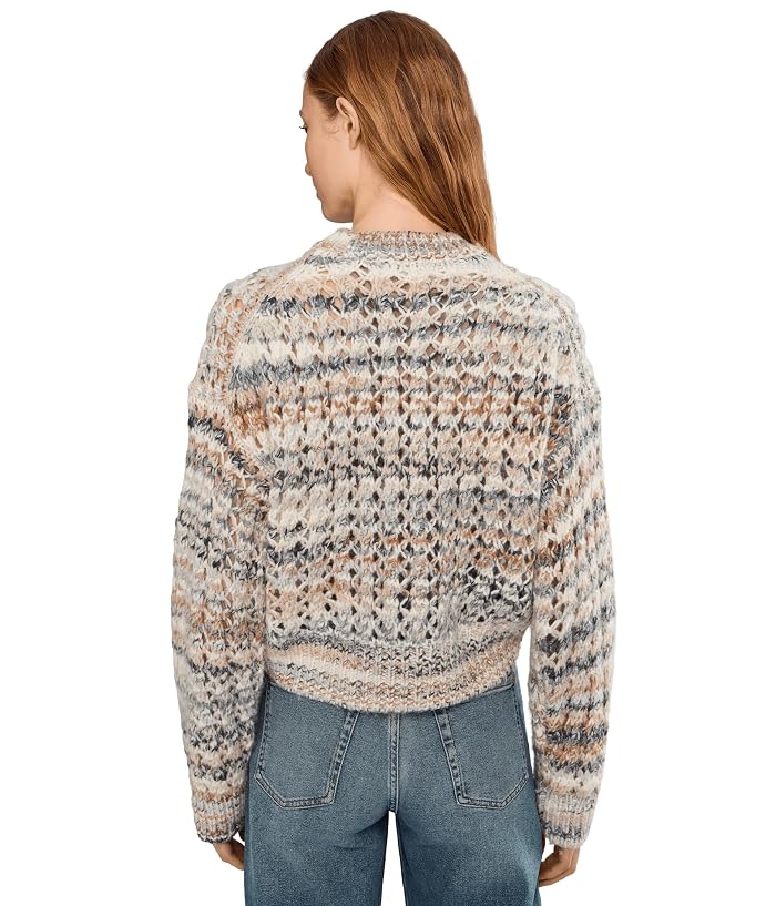 Madewell Fawn Open Stitch Stripe Pullover - Image 4