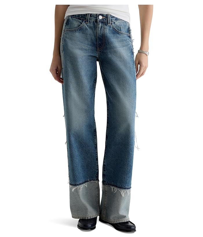 AG Jeans Adria Low Rise Baggy Wide Leg in 13 Years Otherworldly