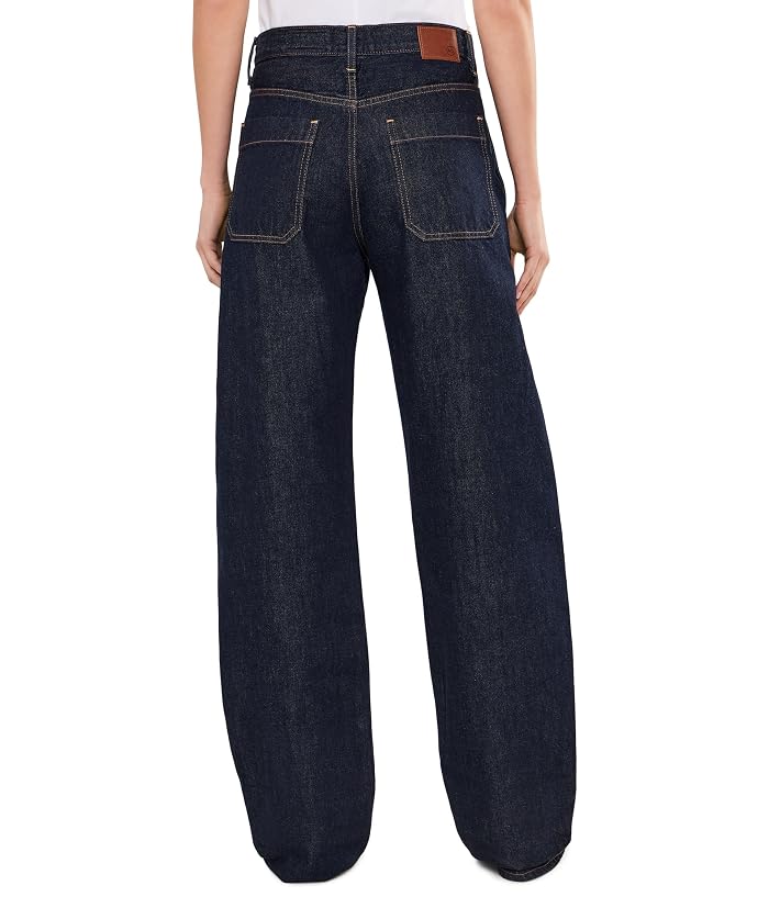 AG Jeans Mercer Cuffed High-Rise Barrel Jeans in Squaw Valley - Image 4